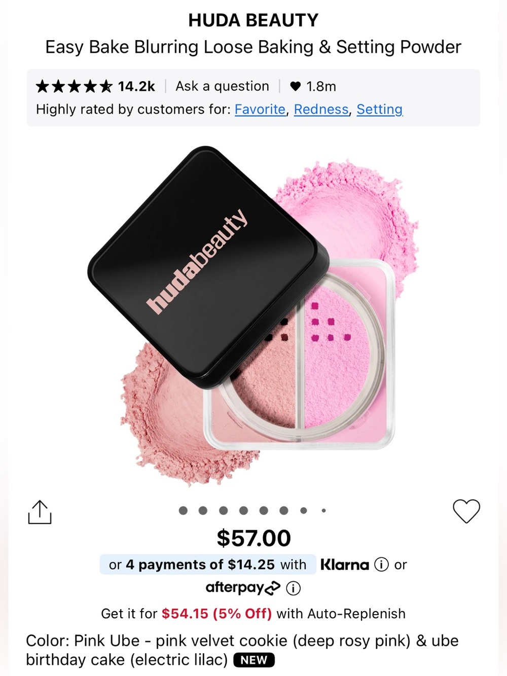 HUDA BEAUTY Easy Bake Powder